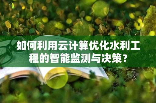 如何利用云计算优化水利工程的智能监测与决策？