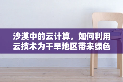沙漠中的云计算，如何利用云技术为干旱地区带来绿色希望？