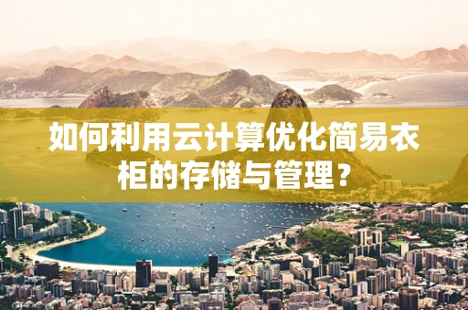 如何利用云计算优化简易衣柜的存储与管理？