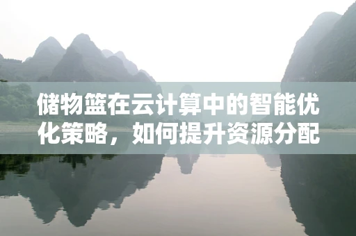 储物篮在云计算中的智能优化策略，如何提升资源分配效率？