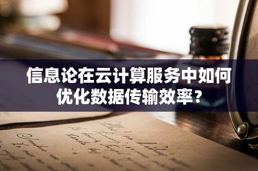 信息论在云计算服务中如何优化数据传输效率？