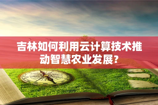 吉林如何利用云计算技术推动智慧农业发展？