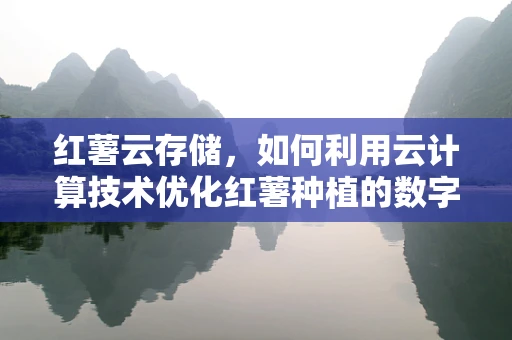 红薯云存储，如何利用云计算技术优化红薯种植的数字化管理？