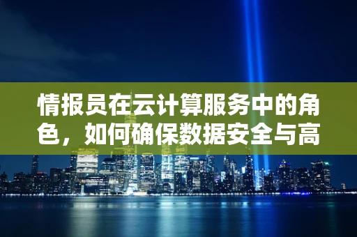 情报员在云计算服务中的角色，如何确保数据安全与高效分析？
