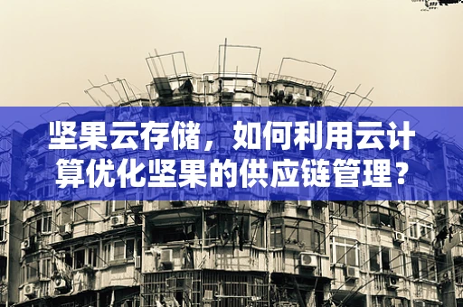 坚果云存储，如何利用云计算优化坚果的供应链管理？