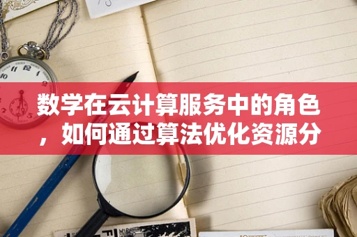 数学在云计算服务中的角色，如何通过算法优化资源分配？