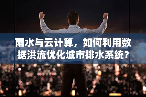 雨水与云计算，如何利用数据洪流优化城市排水系统？