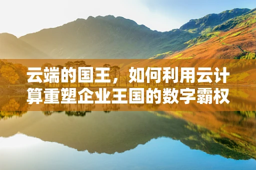 云端的国王，如何利用云计算重塑企业王国的数字霸权？