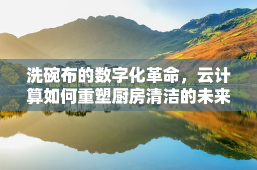 洗碗布的数字化革命，云计算如何重塑厨房清洁的未来？