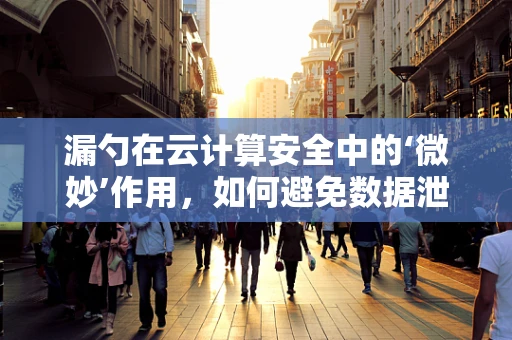 漏勺在云计算安全中的‘微妙’作用，如何避免数据泄露的‘漏网之鱼’？