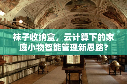 袜子收纳盒，云计算下的家庭小物智能管理新思路？