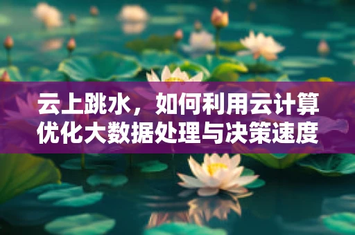 云上跳水，如何利用云计算优化大数据处理与决策速度？