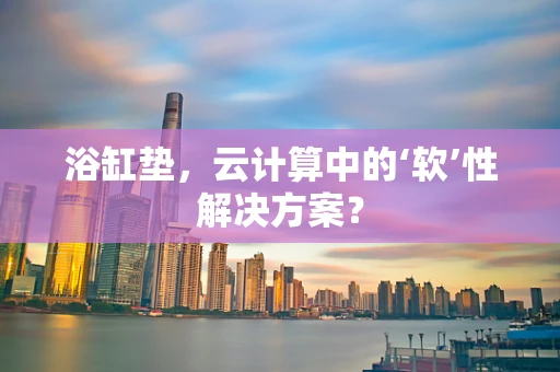 浴缸垫，云计算中的‘软’性解决方案？