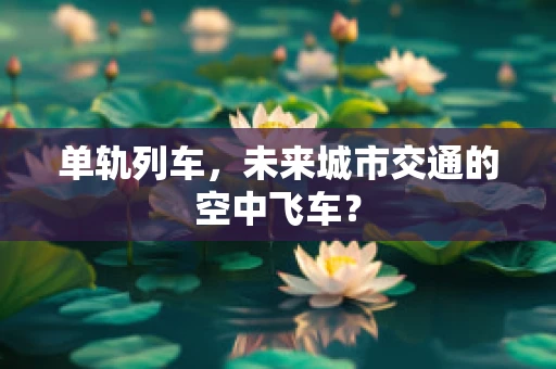 单轨列车，未来城市交通的空中飞车？
