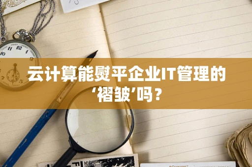 云计算能熨平企业IT管理的‘褶皱’吗？