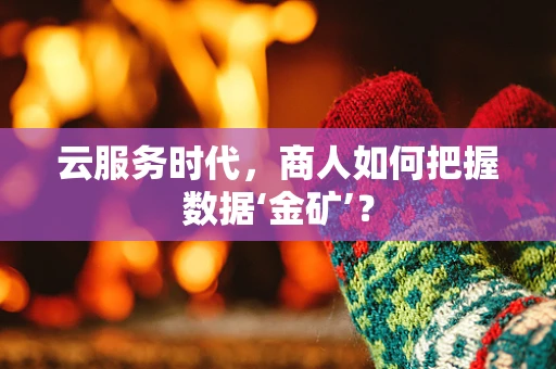 云服务时代，商人如何把握数据‘金矿’？