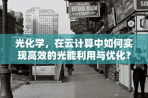 光化学，在云计算中如何实现高效的光能利用与优化？