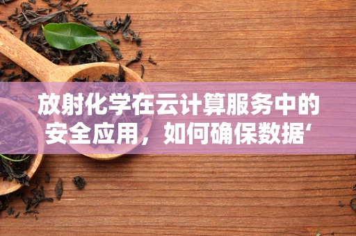 放射化学在云计算服务中的安全应用，如何确保数据‘零辐射’？