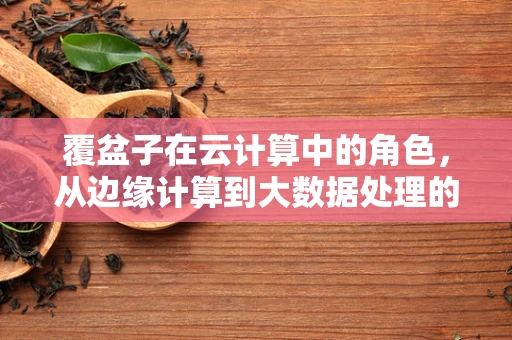 覆盆子在云计算中的角色，从边缘计算到大数据处理的桥梁？