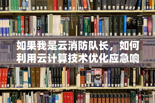 如果我是云消防队长，如何利用云计算技术优化应急响应？