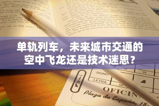 单轨列车，未来城市交通的空中飞龙还是技术迷思？