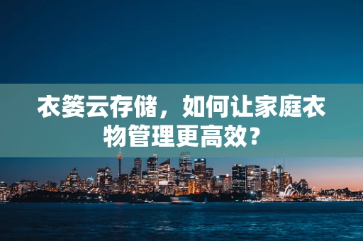 衣篓云存储，如何让家庭衣物管理更高效？