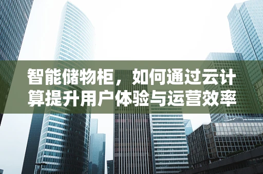 智能储物柜，如何通过云计算提升用户体验与运营效率？