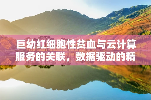 巨幼红细胞性贫血与云计算服务的关联，数据驱动的精准医疗新视角