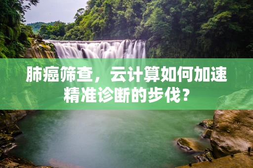 肺癌筛查，云计算如何加速精准诊断的步伐？
