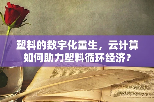 塑料的数字化重生，云计算如何助力塑料循环经济？