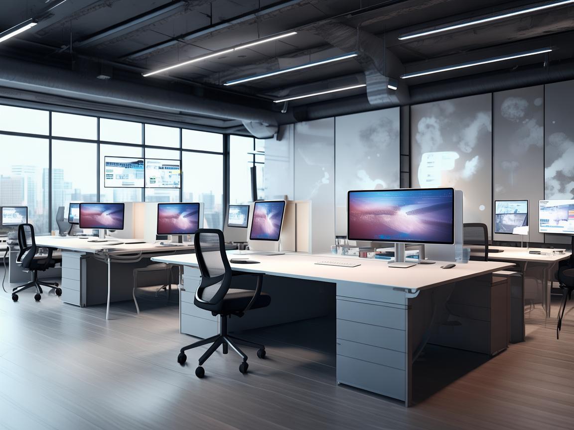 如何优化办公室工位布局以提升云计算服务团队效率？