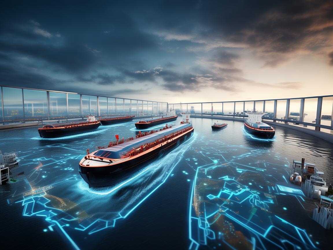 如何在云计算中优化油轮运输的物流与安全管理？